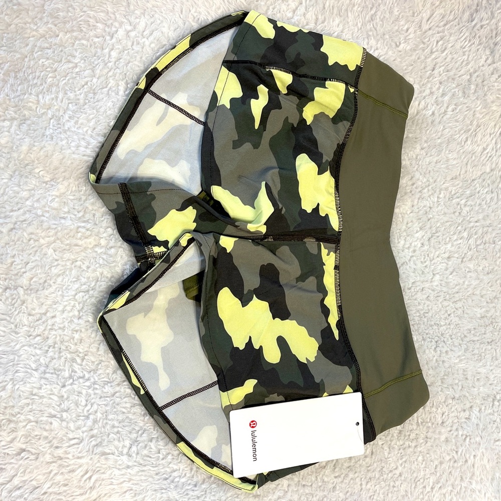 NWT LULULEMON SPEED UP SHORTS💚🍋